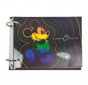 CADERNO MINI ARGOLADO MICKEY DAC UND