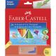 LAPIS DE COR TRIANGULAR 24 CORES + 1 APONTADOR 120524+1APT FABER CASTELL UND