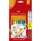 LAPIS DE COR 12 CORES JUMBO 2 LAPIS PT 125012+2 FABER CASTELL 