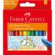 GIZ DE CERA 12 CORES 141012N FABER CASTELL