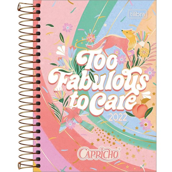 AGENDA EXEC. 2023 ESP MED 305031 FLORAL CAPRICHO TILIBRA UND