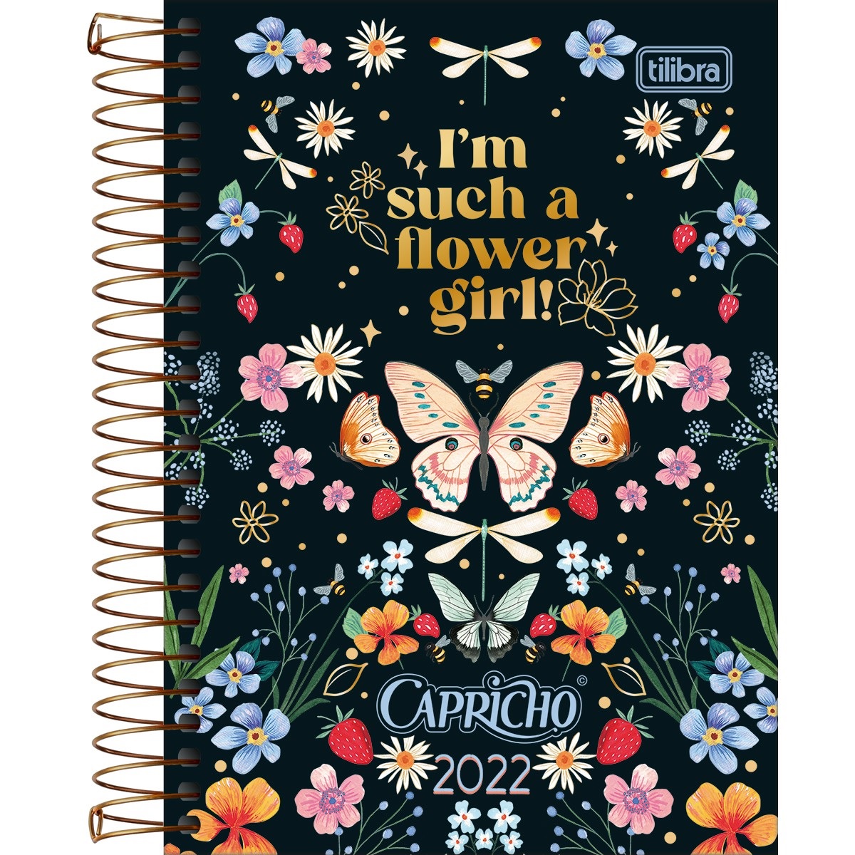 AGENDA EXEC. 2023 ESP MED 305031 FLORAL CAPRICHO TILIBRA UND