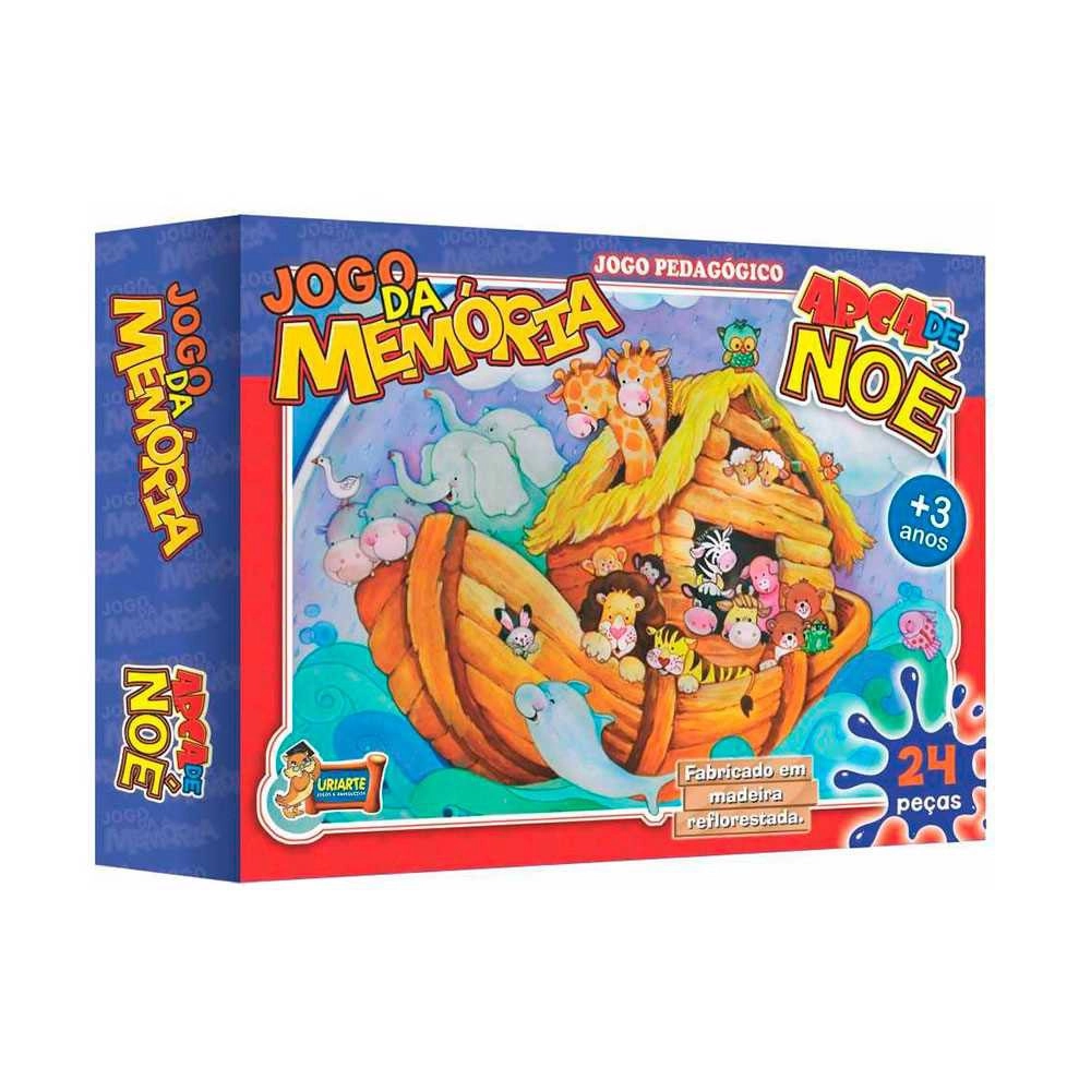 JOGO DA MEMORIA ARCA DE NOE 24PCS 3931 URIARTE UND