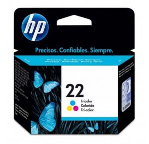 CARTUCHO DE TINTA 22 C9352AB COLOR HP