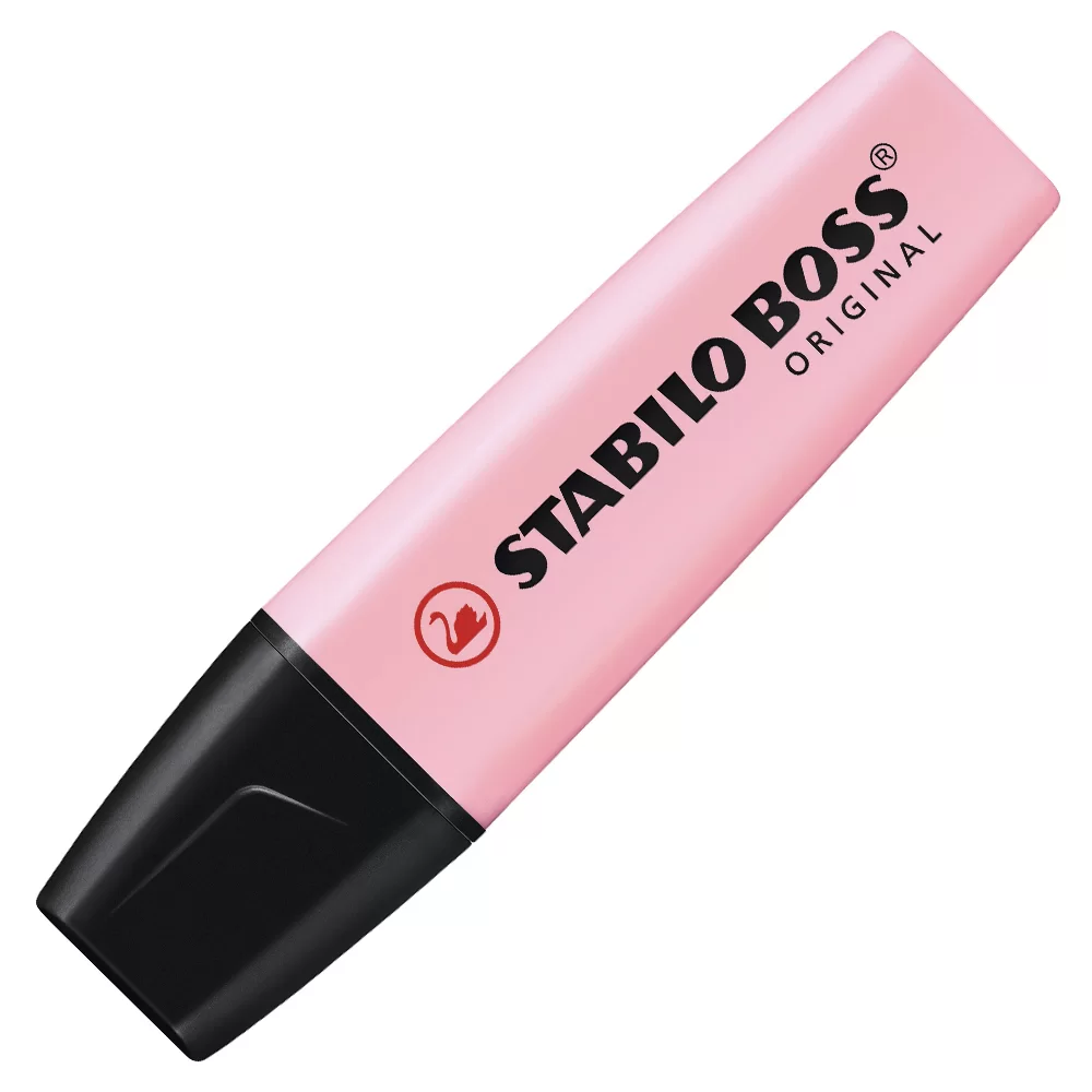 MARCA TEXTO BOSS PASTEL 70/129 ROSA STABILO