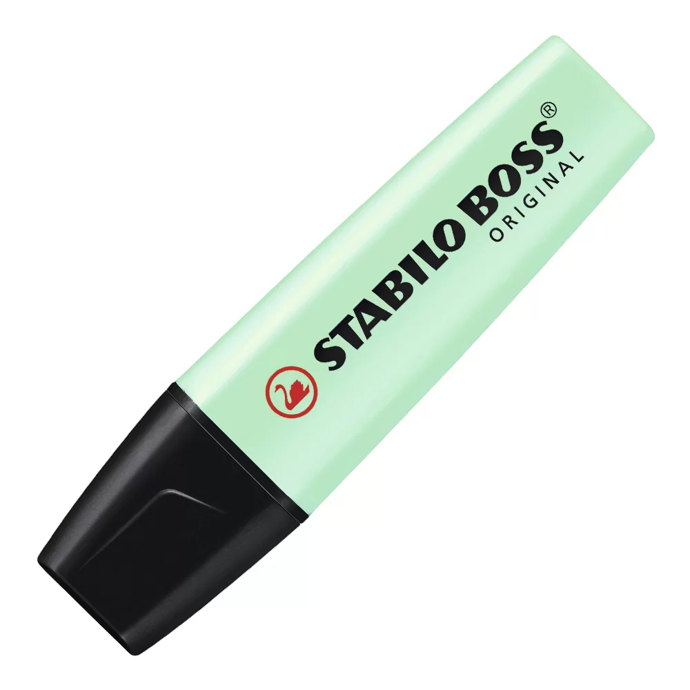 MARCA TEXTO BOSS PASTEL 70/116 VERDE STABILO