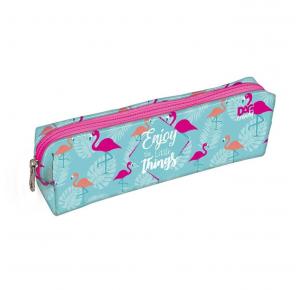 ESTOJO ESCOLAR FLAMINGO TRENDY 3023 CORES DAC UND