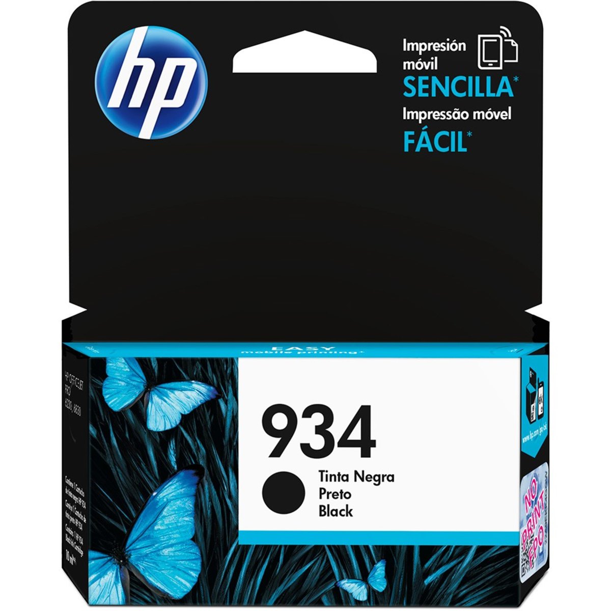 CARTUCHO DE TINTA 934 10ML C2P19AB PRETO HP