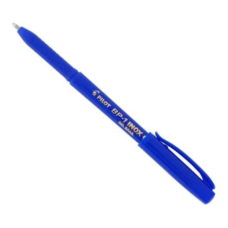 CANETA ESF. BP-1 INOX 1.0 AZUL PILOT