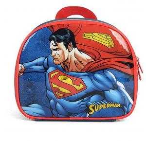 LANCHEIRA INFANTIL SUPERMAN LA35653SM CORES LUXCEL UND