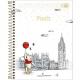 CADERNO COLEGIAL C/D 1X1 80 FLS POOH 292966 TILIBRA UND