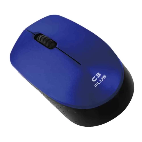 MOUSE OPTICO S/ FIO M-W17BL AZUL C3TECH UND