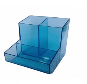 SUPORTE TRIO DE MESA AZUL TRANSLUCIDO 552 CARBRINK UND