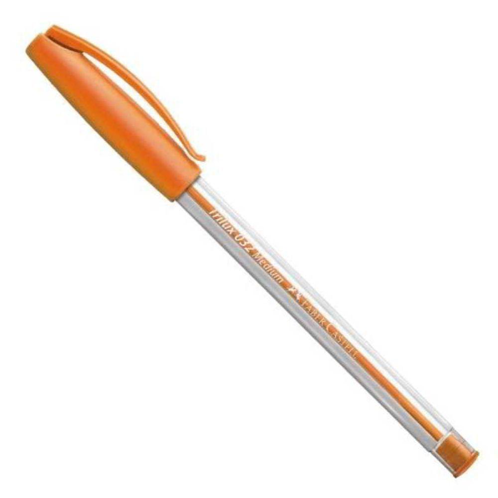 CANETA ESF. TRILUX MEDIA 032 COLORS LARANJA FABER CASTELL