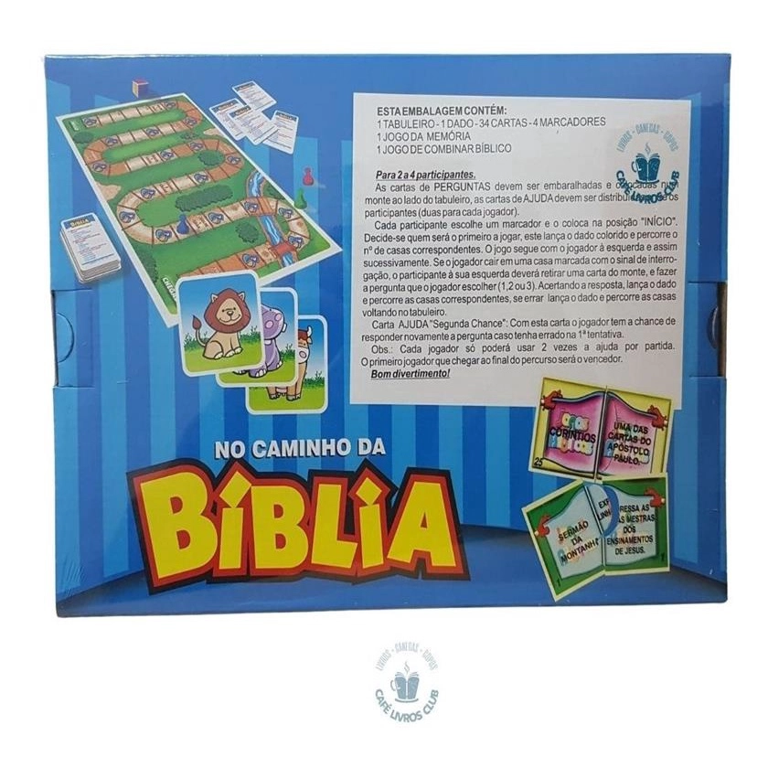 JOGO BIBLICO NO CAMINHO DA BIBLIA 188 ABC TOYS UND