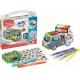 KIT CREATIV CARRO MINI BOX PARA COLORIR E MONTAR 907017 MAPED 