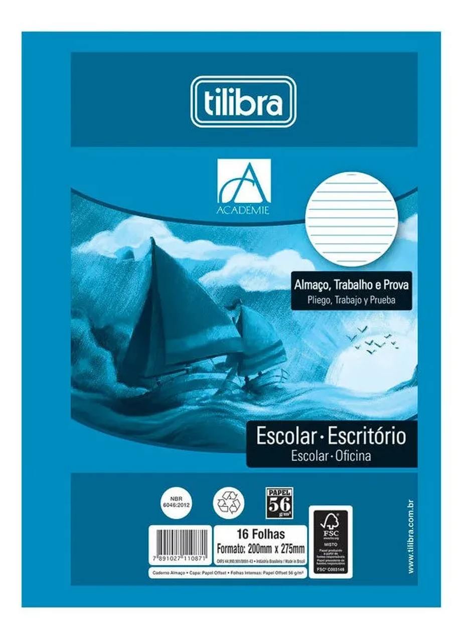 PAPEL ALMACO C/ PAUTA 110817 TILIBRA UND