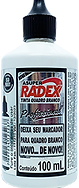 REFIL MARCADOR QUADRO BRANCO 100ML 6315 PRETO RADEX UND