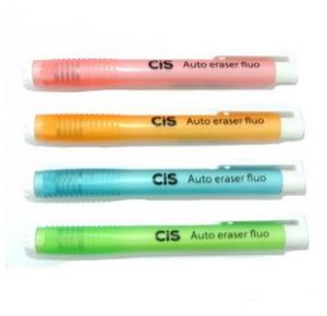 CANETA BORRACHA AUTO ERASER FLUO CIS 