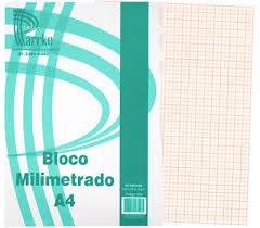 BLOCO MILIMETRADO A4 56G 50FLS 5285 PARRKE