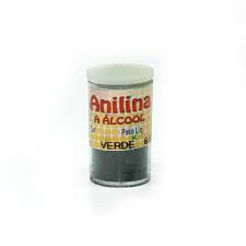 TINTA ANILINA 4GRS VERDE GLITTER