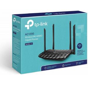 ROTEADOR 1200MBPS 4 ANTENAS ARCHER C6 DUAL BAND AC1200 TP-LINK UND