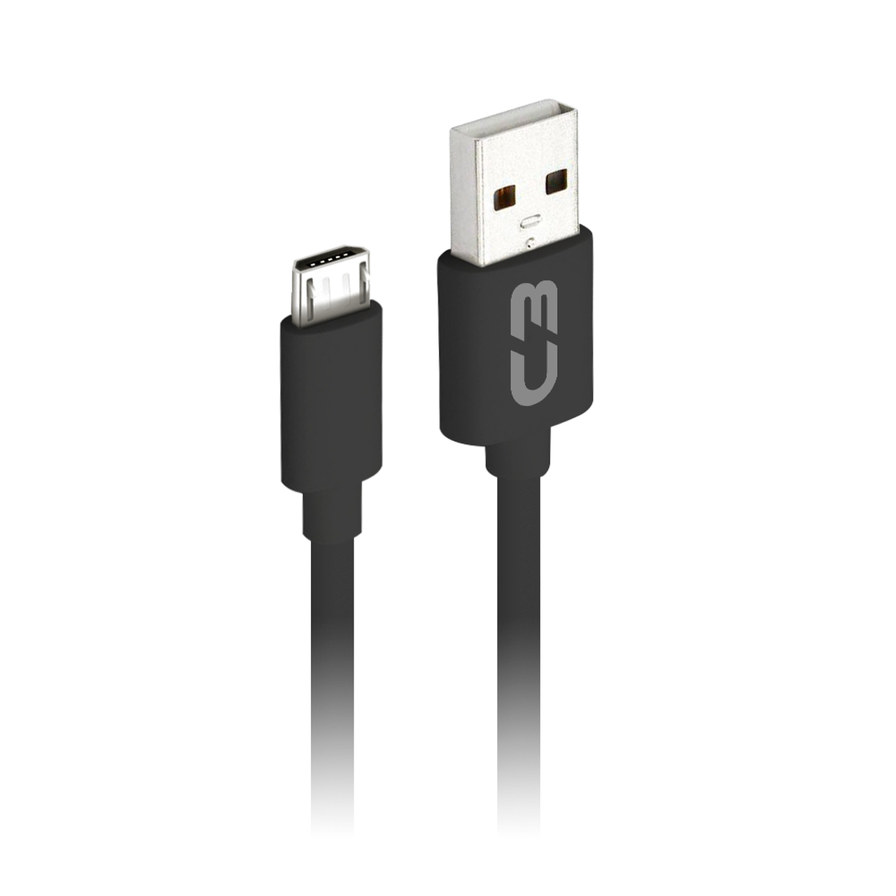 CABO USB MICRO 2.0A 2MT CB-M20WH C3PLUS UND