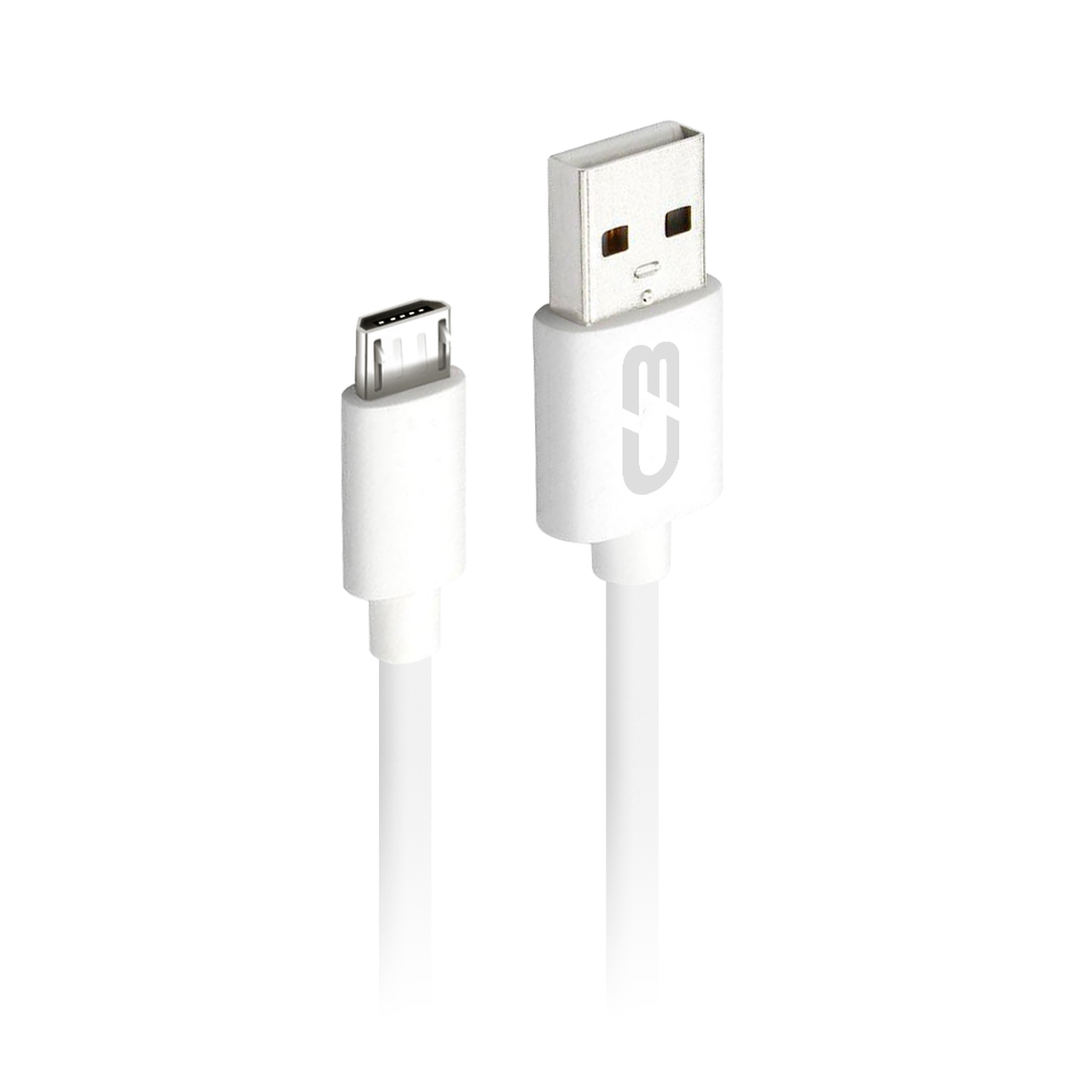 CABO USB MICRO 2.0A 2MT CB-M20WH C3PLUS UND