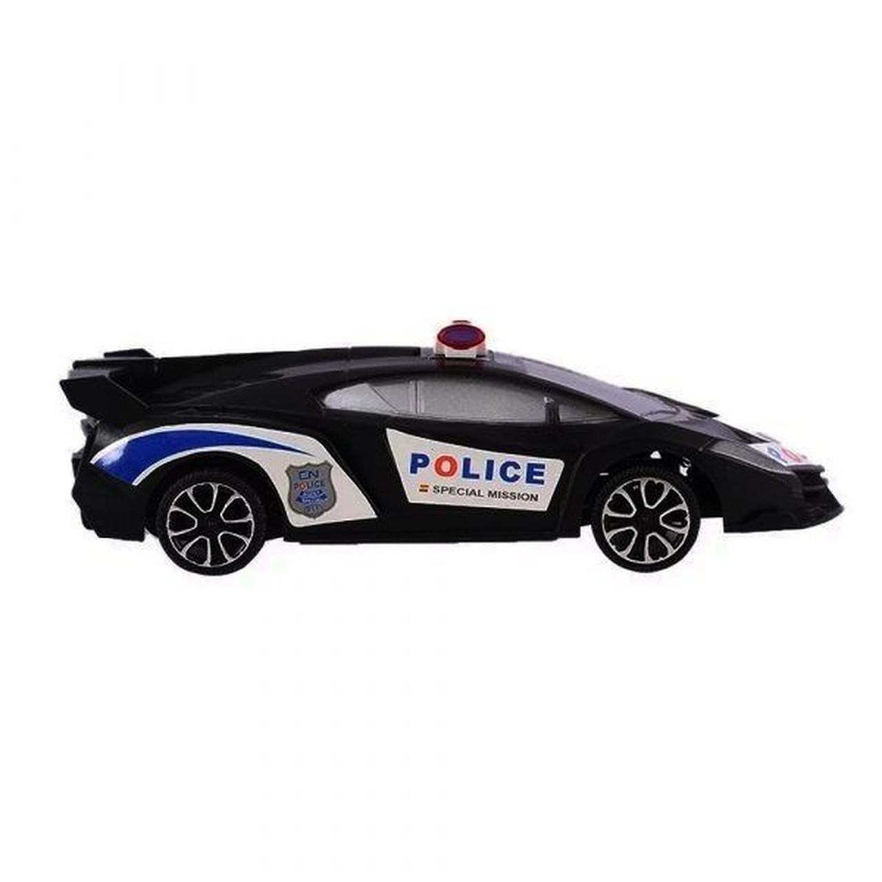 CARRO POLICIA C/ CONTROLE 3 FUNCOES ART BRINQ