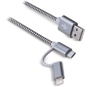 CABO USB HIBRIDO MICRO USB IPHONE 1,5MT WI342 MULTILASER 