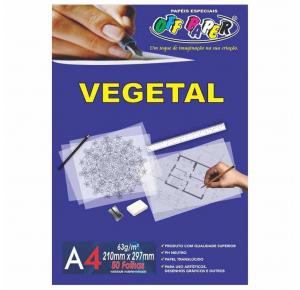 PAPEL VEGETAL A4 63G OFF PAPER UND