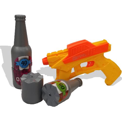 PISTOLA DE PLAST ACESSORIOS B400-13 BANANA TOYS