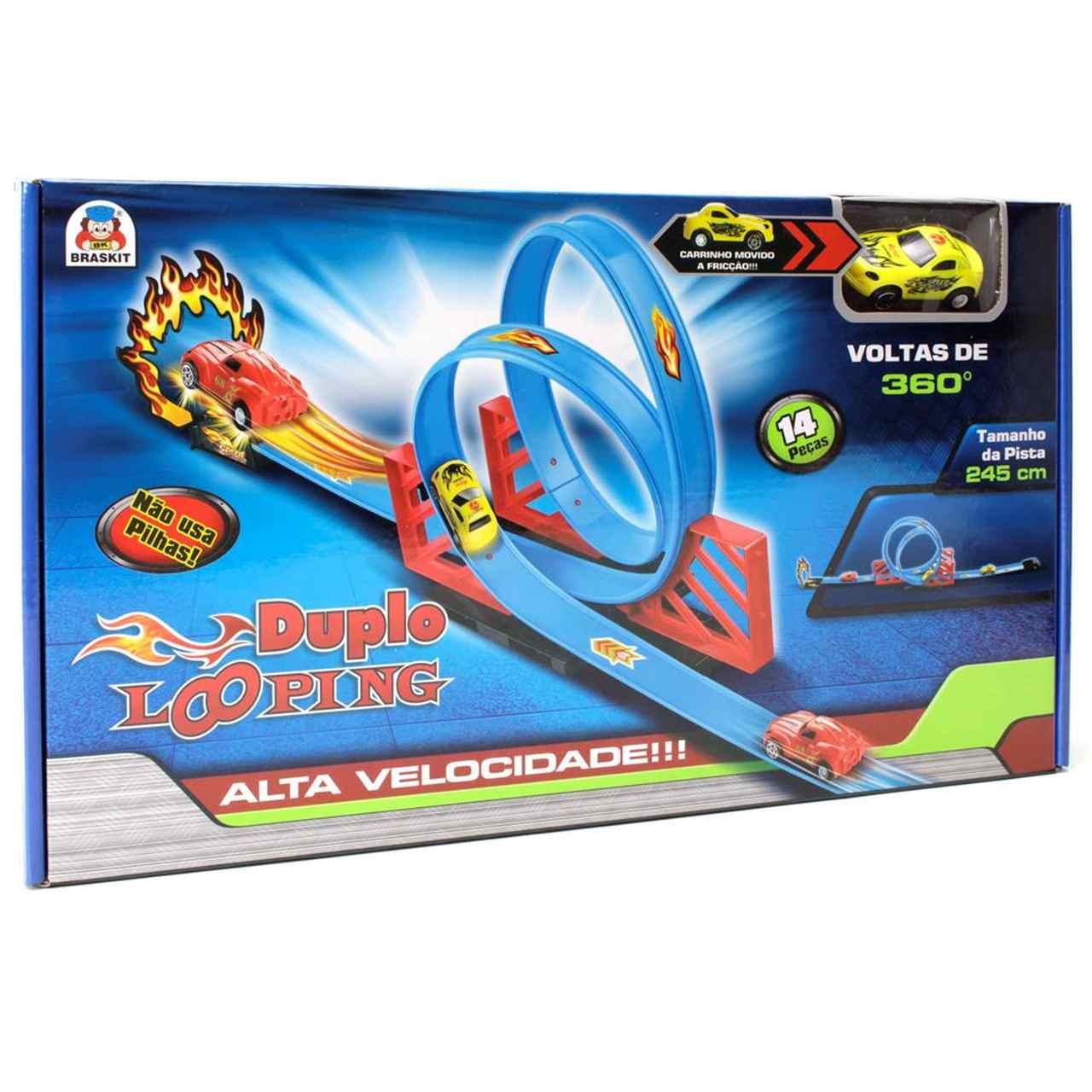 PISTA DUPLO LOOPING 0300 BRASKIT UND