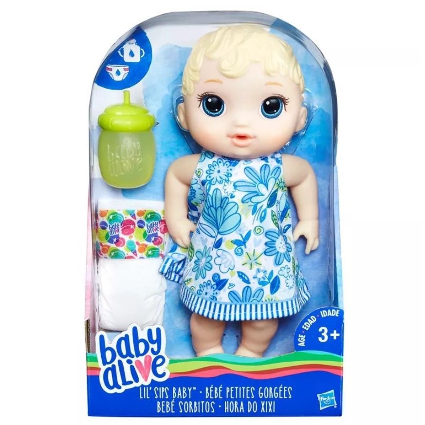 BONECA BABY ALIVE HORA DO XIXI E0385 HASBRO UND