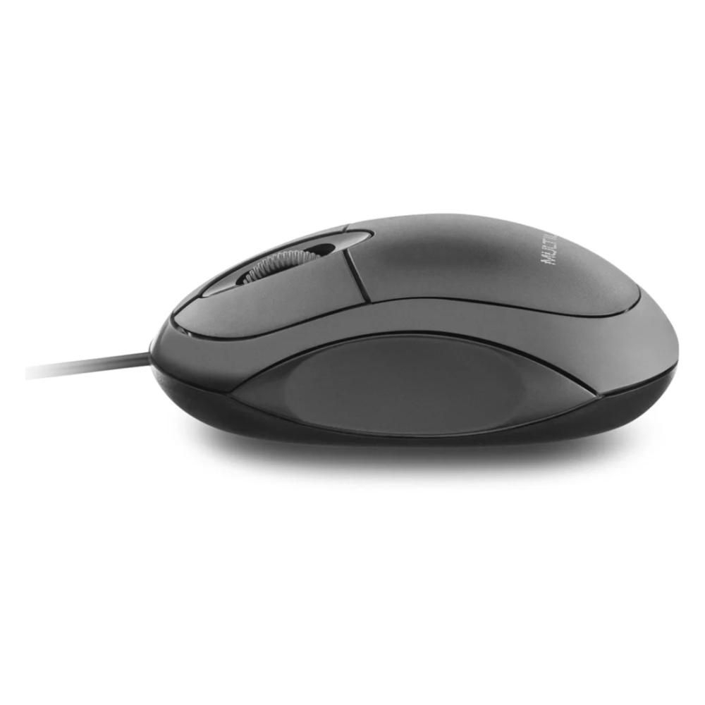 MOUSE OPTICO 1200DPI MO300 PRETO MULTILASER UND