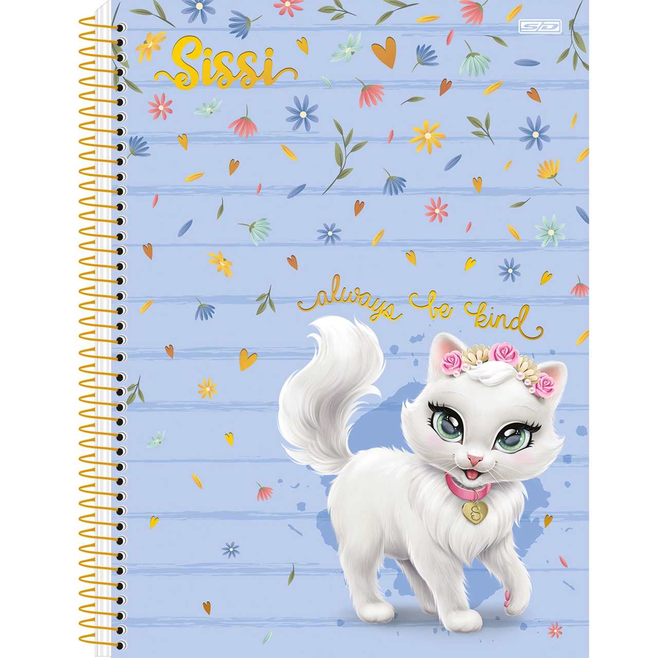 CADERNO UNIV. C/D 10X1 160 FLS SISSI 233089 SAO DOMINGOS UND