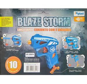 CONJUNTO C/ 2 LANCA DARDOS BLAZE STORM 6601 XPLAST UND