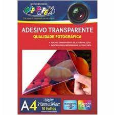 PAPEL FOTO A4 150GRS ADESIVO OFF PAPER PCT C/10 FLS