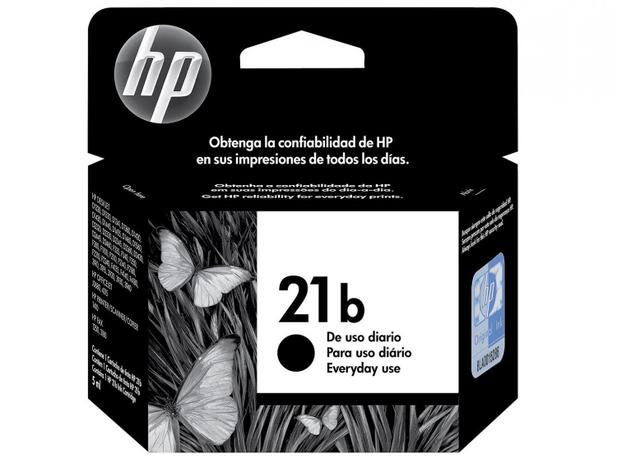 CARTUCHO DE TINTA N.21b C9651BB PRETO HP