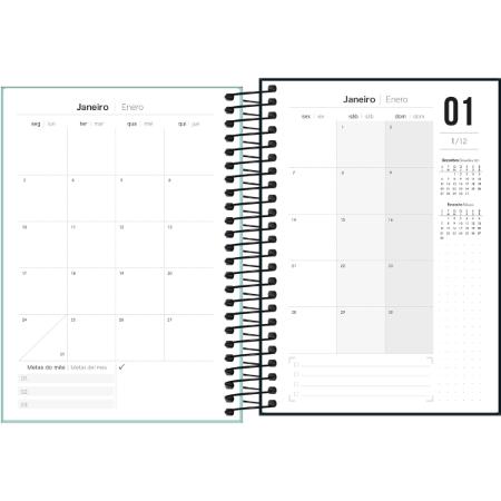 AGENDA ESP NEON 2023 176FLS TILIBRA