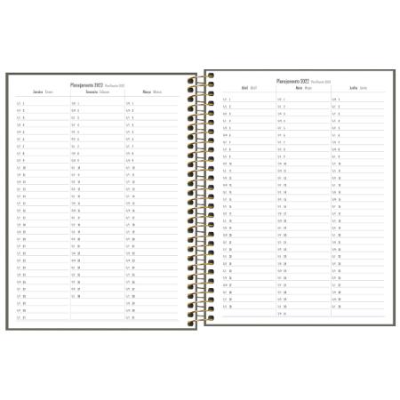 PLANNER 2022 LUME 80FLS CORES TILIBRA