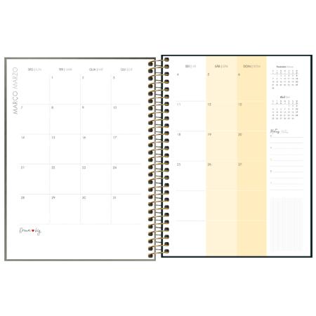 AGENDA 2023 PLANNER W.VLG 80FLS MET CORES TILIBRA