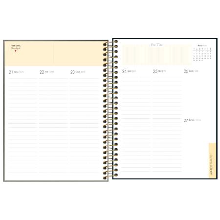 AGENDA 2023 PLANNER W.VLG 80FLS MET CORES TILIBRA