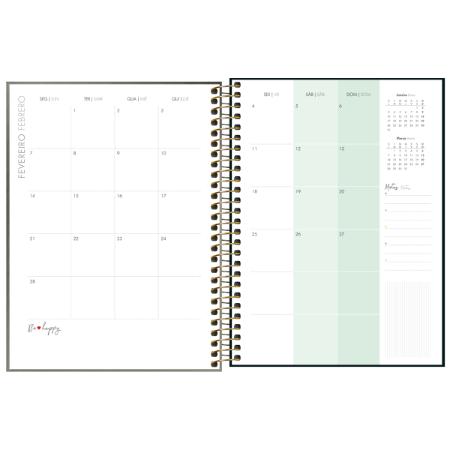 AGENDA 2023 PLANNER W.VLG 80FLS MET CORES TILIBRA