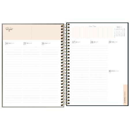 AGENDA 2023 PLANNER W.VLG 80FLS MET CORES TILIBRA