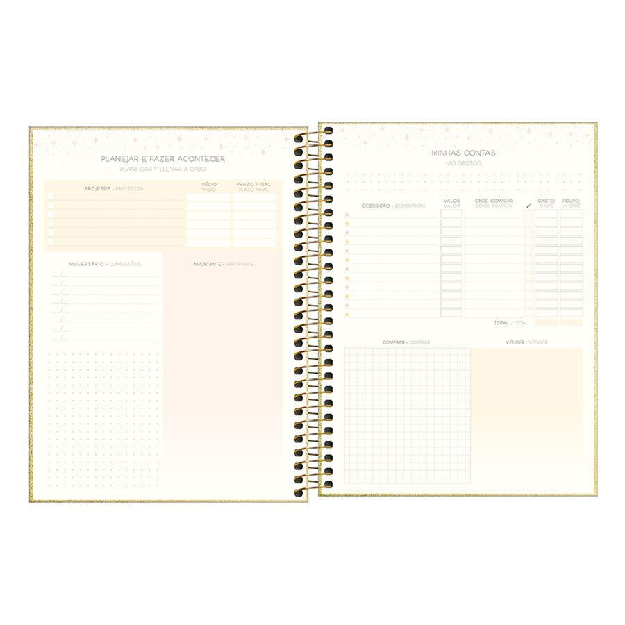 AGENDA 2023 PLANNER ESP SHINE M7 TILIBRA UND