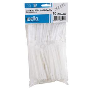 GRAMPO TRILHO DELLOFIX P/PASTA 0300.0.0050 DELLO CX 50 UNDS