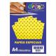 PAPEL A4 BOLINHA METALIZADA 120GRS CORES  OFF PAPER PCT C/10 FLS