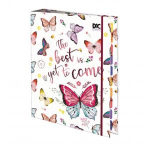 CADERNO ARG. BORBOLETA DAC UND