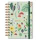 AGENDA ESP M LOVE GARDEN 176FLS 63G 6182 FINA IDEIA UND